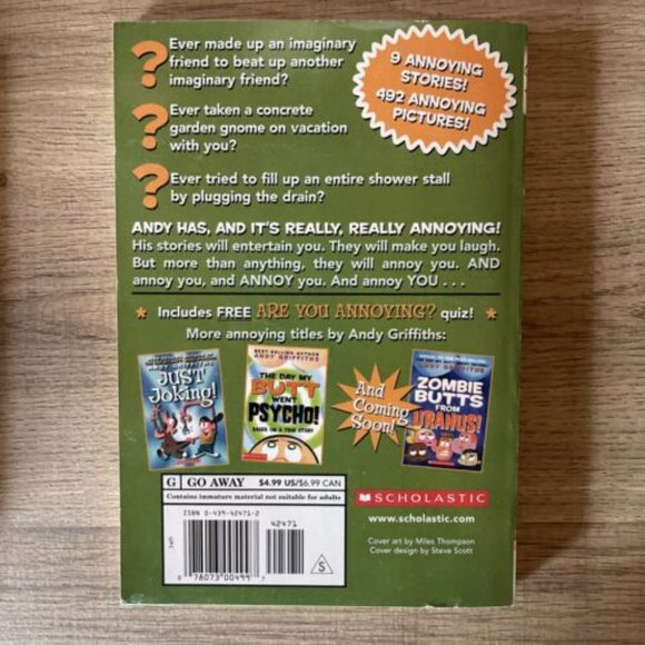 Lot of Just Wacky! & Just Annoying! Paperbacks from the JUST Series - Picture 5 of 7